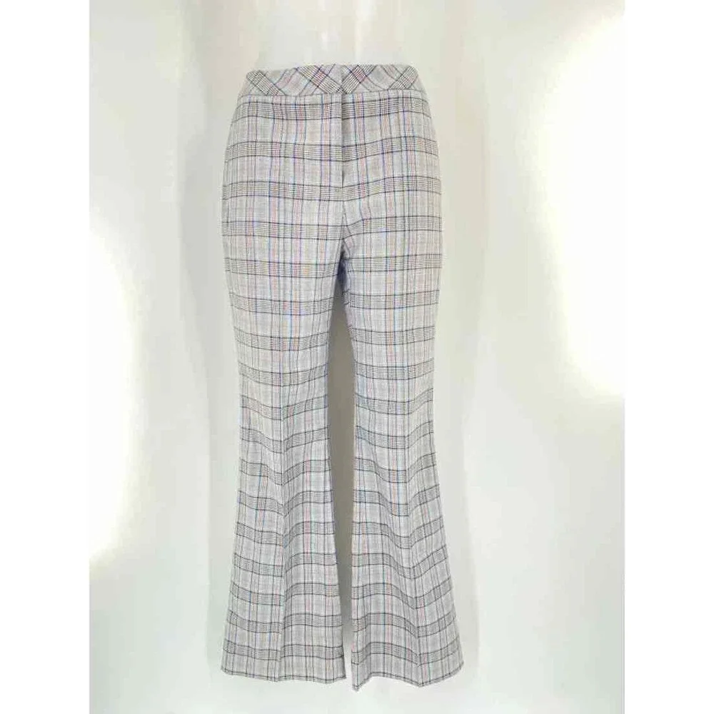 Size 4 ELIE TAHARI Black Print Pants